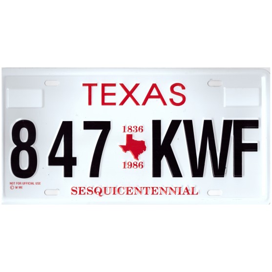 Texas 847 KWF Targa Metallica Replica