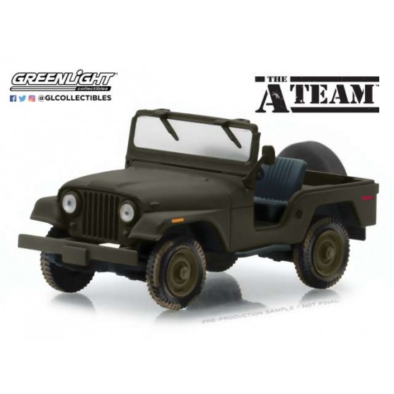 Jeep CJ-5 "The A-Team" Film 1:43