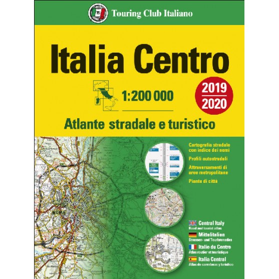 TCI Atlante Italia Centro 1:200000