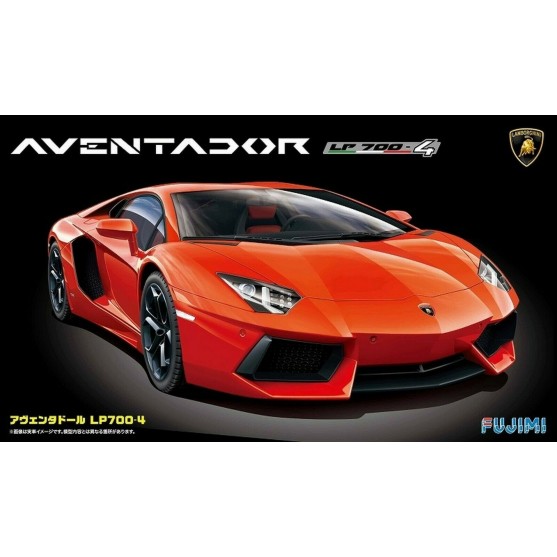 Lamborghini Aventador Lp 700-4  orange Kit 1:24
