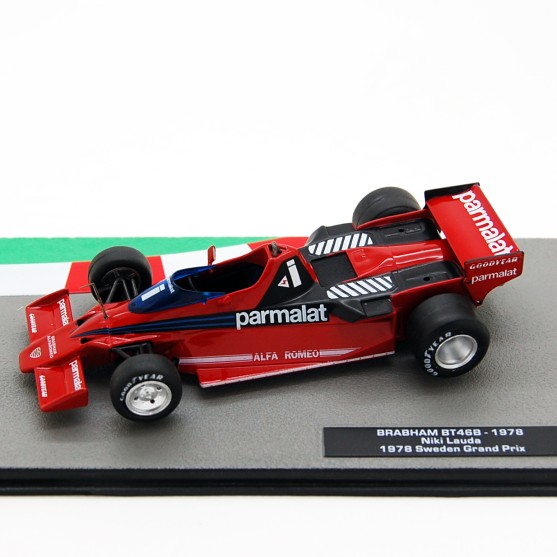 Ixo 1:43 Racing Niki Lauda 1978 Brabham BT46B Diecast Car Model
