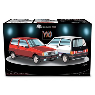 Autobianchi Y10 Turbo 1985 Grigio Scuro Metallizzato 1:18