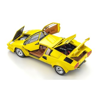 Lamborghini Countach LP5000 Quattrovalvole Yellow 1:18