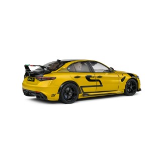 Alfa Romeo Giulia GTA Nagemaakt 2022 yellow 1:18