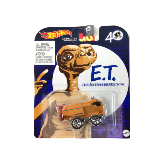 Hot Wheels Character Car New "E.T. Extraterrestre" 1:64