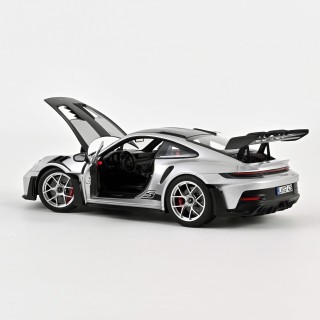 Porsche 911 GT3 RS Weissach pack 2022 GT-Silvermetallic 1:18