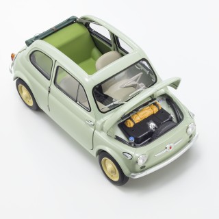 Fiat Nuova 500 1957 Verde Chiaro 1:18