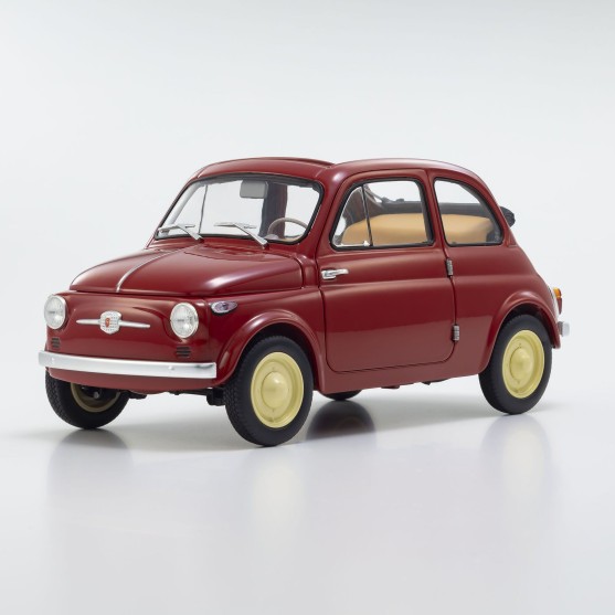 Fiat Nuova 500 1957 Rosso Corallo 1:18