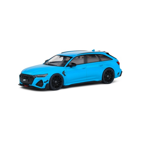 Audi RS6 R ABT Avant (C8) 2022 Miami Blue 1:43