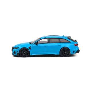 Audi RS6 R ABT Avant (C8) 2022 Miami Blue 1:43