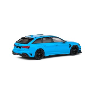 Audi RS6 R ABT Avant (C8) 2022 Miami Blue 1:43