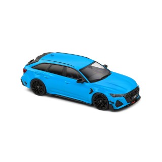 Audi RS6 R ABT Avant (C8) 2022 Miami Blue 1:43