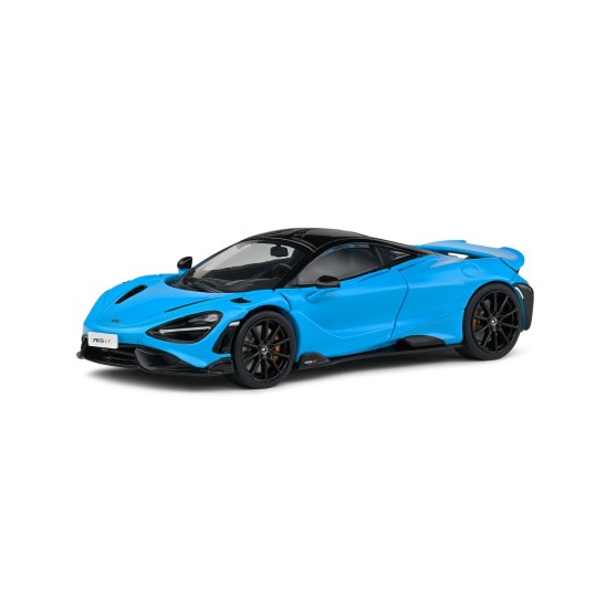 McLaren 765LT 2020 curacao blue 1:43
