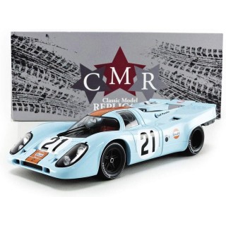 Porsche 917K Gulf 2nd 24h LeMans 1971 Richard Attwood - Herbert Müller 1:18