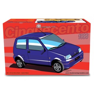 Fiat Cinquecento Sporting 1996 Blu metallizzato 1:18