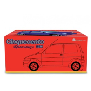 Fiat Cinquecento Sporting 1996 Blu metallizzato 1:18