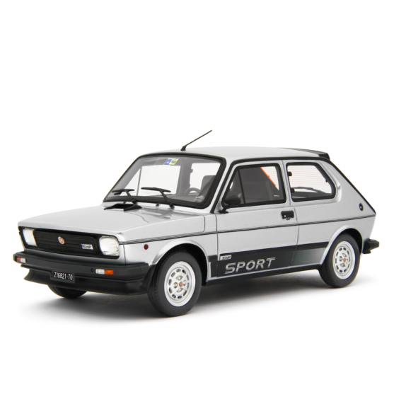 Fiat 127 Sport 70 HP 1981 Grigio metallizzato 1:18