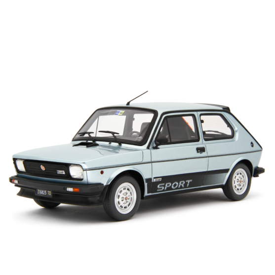 Fiat 127 Sport 70 HP 1981 Azzurro Ghiaccio Metallizzato 1:18