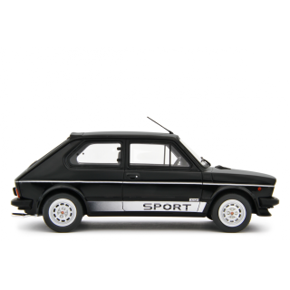 Fiat 127 Sport 70 HP 1981 Nero 1:18