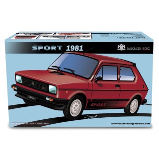 Fiat 127 Sport 70 HP 1981 Nero 1:18