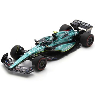 Aston Martin AMR23 Aramco Cognizant F1 Team 7th British GP Formula 1 2023 Fernando Alonso 1:18