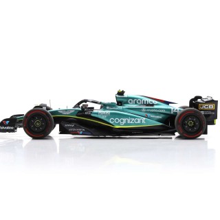 Aston Martin AMR23 Aramco Cognizant F1 Team 7th British GP Formula 1 2023 Fernando Alonso 1:18