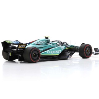 Aston Martin AMR23 Aramco Cognizant F1 Team 7th British GP Formula 1 2023 Fernando Alonso 1:18