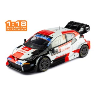 Toyota Yaris GR Rally1 Rallye Monte Carlo 2023 Ogier/Landals 1:18