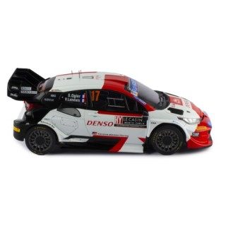 Toyota Yaris GR Rally1 Rallye Monte Carlo 2023 Ogier/Landals 1:18