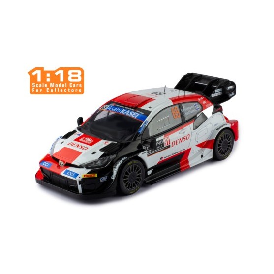 Toyota Yaris GR Rally1 Rallye Monte Carlo 2023 Rovanpera/Halttunen 1:18