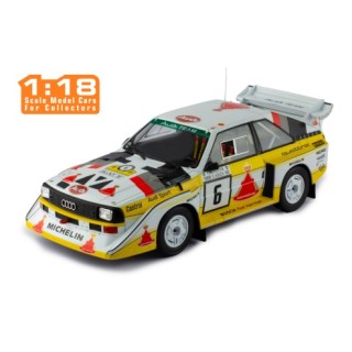 Audi Sport Quattro S1 E2 Rally 1000 Lakes 1985 Hannu Mikkola - Arne Hertz 1:18