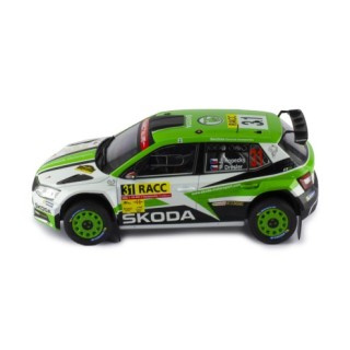 Skoda Fabia R5 Rally Catalunya 2018 J.Kopecky - P.Dersler 1:50