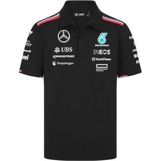 Mercedes-AMG Petronas F1 2024 Team Polo Black