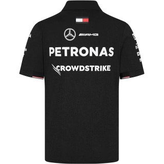 Mercedes-AMG Petronas F1 2024 Team Polo Black