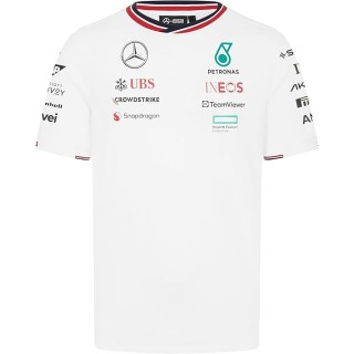 Mercedes-AMG Petronas F1 2024 Team T-Shirt White