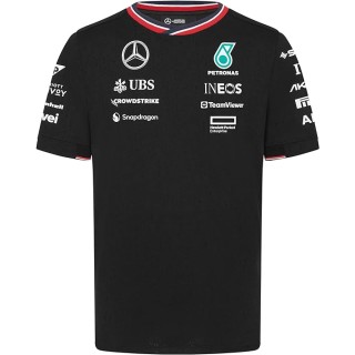 Mercedes-AMG Petronas F1 2024 Team T-Shirt Black