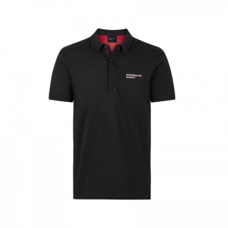 Porsche Motorsport Men's FW Polo Black