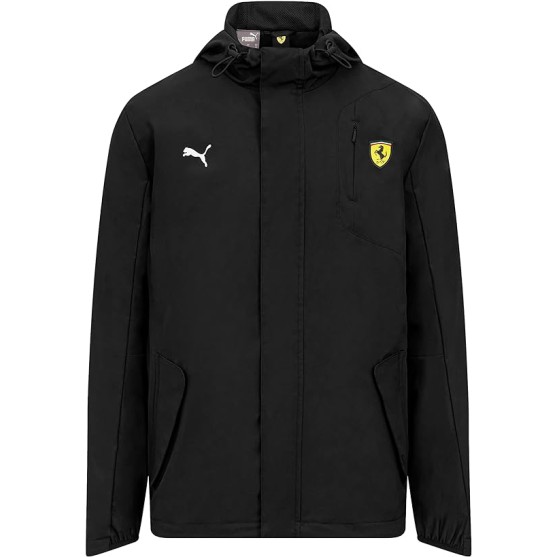 Ferrari F1 2024 Giacca Impermeabile Unisex Puma Black