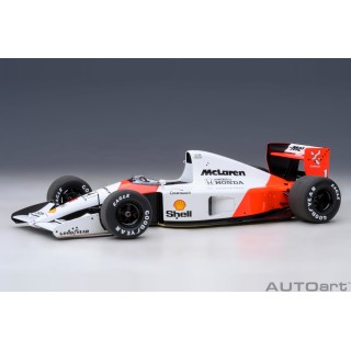 Mclaren Honda MP4/6 F1 2.nd Japanese GP 1991 Mclaren Logo Ayrton Senna 1:18