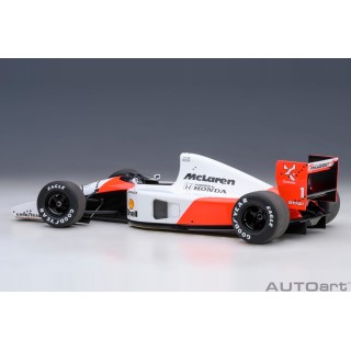 Mclaren Honda MP4/6 F1 2.nd Japanese GP 1991 Mclaren Logo Ayrton Senna 1:18