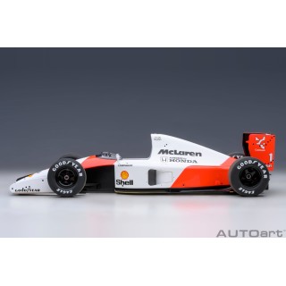 Mclaren Honda MP4/6 F1 2.nd Japanese GP 1991 Mclaren Logo Ayrton Senna 1:18