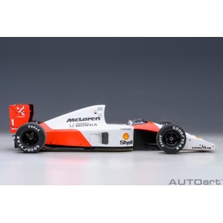 Mclaren Honda MP4/6 F1 2.nd Japanese GP 1991 Mclaren Logo Ayrton Senna 1:18