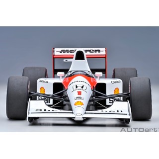 Mclaren Honda MP4/6 F1 2.nd Japanese GP 1991 Mclaren Logo Ayrton Senna 1:18