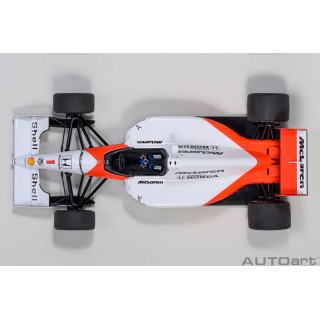 Mclaren Honda MP4/6 F1 2.nd Japanese GP 1991 Mclaren Logo Ayrton Senna 1:18