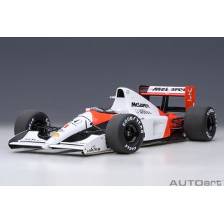 Mclaren Honda MP4/6 F1 2.nd Japanese GP 1991 Mclaren Logo Ayrton Senna 1:18