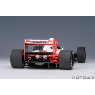 Mclaren Honda MP4/6 F1 2.nd Japanese GP 1991 Mclaren Logo Ayrton Senna 1:18