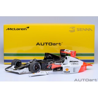 Mclaren Honda MP4/6 F1 2.nd Japanese GP 1991 Mclaren Logo Ayrton Senna 1:18