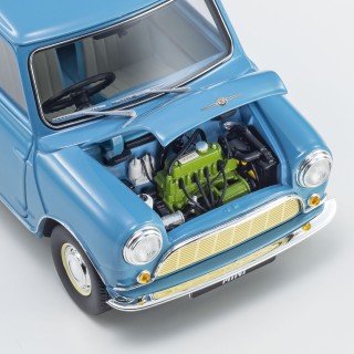 Morris Mini Minor 1967 Clipper Blue 1:18