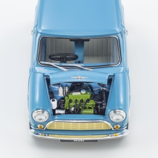 Morris Mini Minor 1967 Clipper Blue 1:18