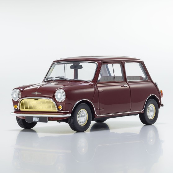 Morris Mini Minor 1967 Cherry Red 1:18